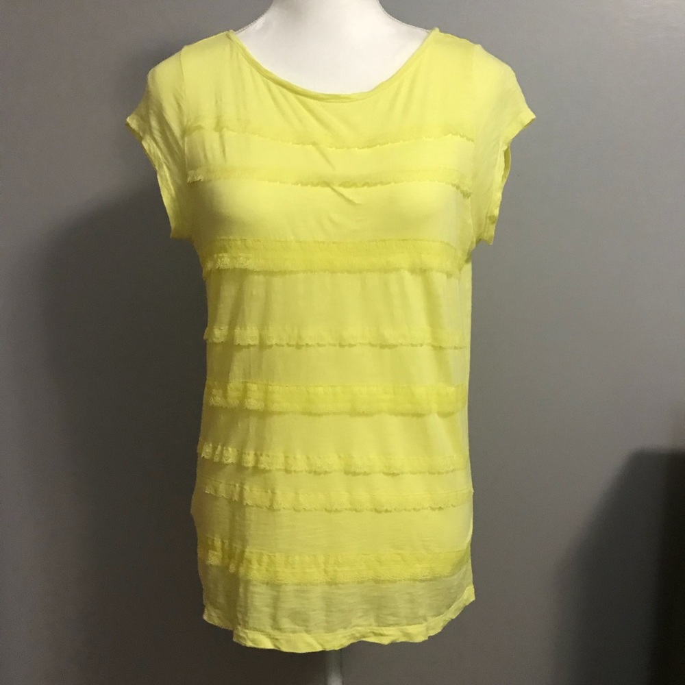 LOFT Ruffled Tee